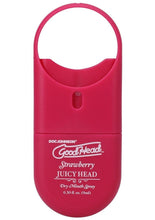 Load image into Gallery viewer, Goodhead Juicy Head Dry Mouth Spray To-Go Strawberry - .30oz
