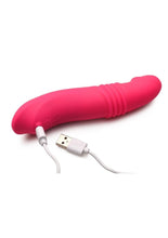 Load image into Gallery viewer, Gossip Blasters 10x Rechargeable Silicone Thrusting Vibrator
