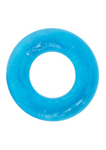 Load image into Gallery viewer, Gummy Cock Ring - Blue - One Size
