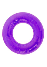 Load image into Gallery viewer, Gummy Cock Ring - Purple - One Size
