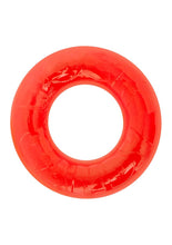 Load image into Gallery viewer, Gummy Cock Ring - Red - One Size
