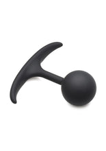 Load image into Gallery viewer, Heavy Hitters Comfort Plugs Premium Silicone Weighted Round - Black - Medium - 3.9in
