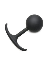 Load image into Gallery viewer, Heavy Hitters Comfort Plugs Premium Silicone Weighted Round - Black - XLarge - 4.7in
