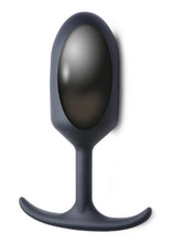 Load image into Gallery viewer, Heavy Hitters Premium Silicone Weighted Anal Plug - Black - XLarge
