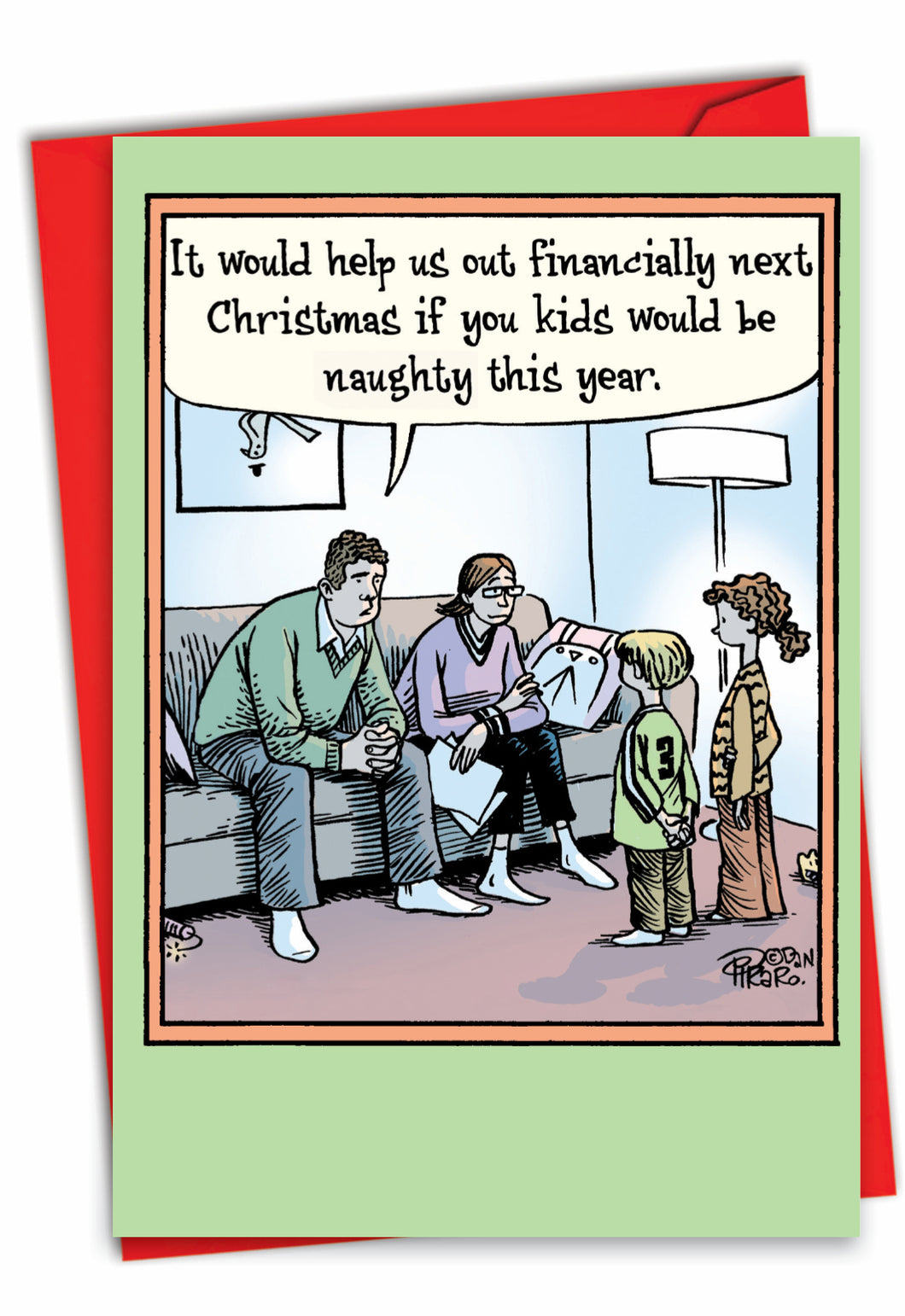 Card - Be Naughty This Year