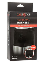 Load image into Gallery viewer, Her Royal Harness Boxer Brief - Black - Large/XLarge
