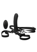 Load image into Gallery viewer, Her Royal Harness Me2 Remote Control Rechargeable Silicone Rumbler Probe - Black

