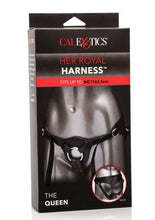 Load image into Gallery viewer, Her Royal Harness The Queen Adjustable Harness - Black
