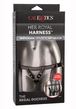 Load image into Gallery viewer, Her Royal Harness The Regal Duchess Adjustable Harness - Pewter
