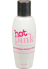 Load image into Gallery viewer, Hot Pink Water Based Warming Lubricant - 2.8oz
