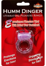 Load image into Gallery viewer, Humm Dinger Vibrating Cockring - Purple
