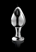 Load image into Gallery viewer, Icicles No. 25 Glass Anal Plug - Clear
