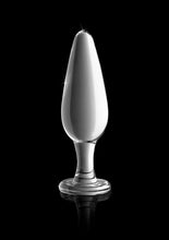 Load image into Gallery viewer, Icicles No. 26 Glass Anal Plug - Clear
