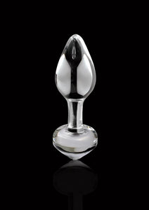 Icicles No 44 Glass Anal Plug - Clear