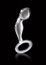 Load image into Gallery viewer, Icicles No 46 Glass Anal P-Spot Plug - Clear
