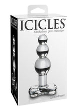 Load image into Gallery viewer, Icicles No. 47 Beaded Glass Anal Plug - Clear
