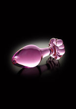 Load image into Gallery viewer, Icicles No. 48 Flower Shaped Glass Anal Plug
