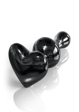 Load image into Gallery viewer, Icicles No 74 Beaded Heart Shaped Glass Anal Plug
