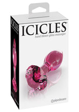 Load image into Gallery viewer, Icicles No 79 Glass Anal Plug - Pink
