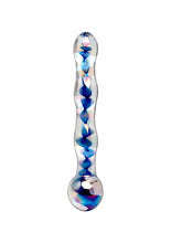 Load image into Gallery viewer, Icicles No. 8 Beaded Glass Dildo
