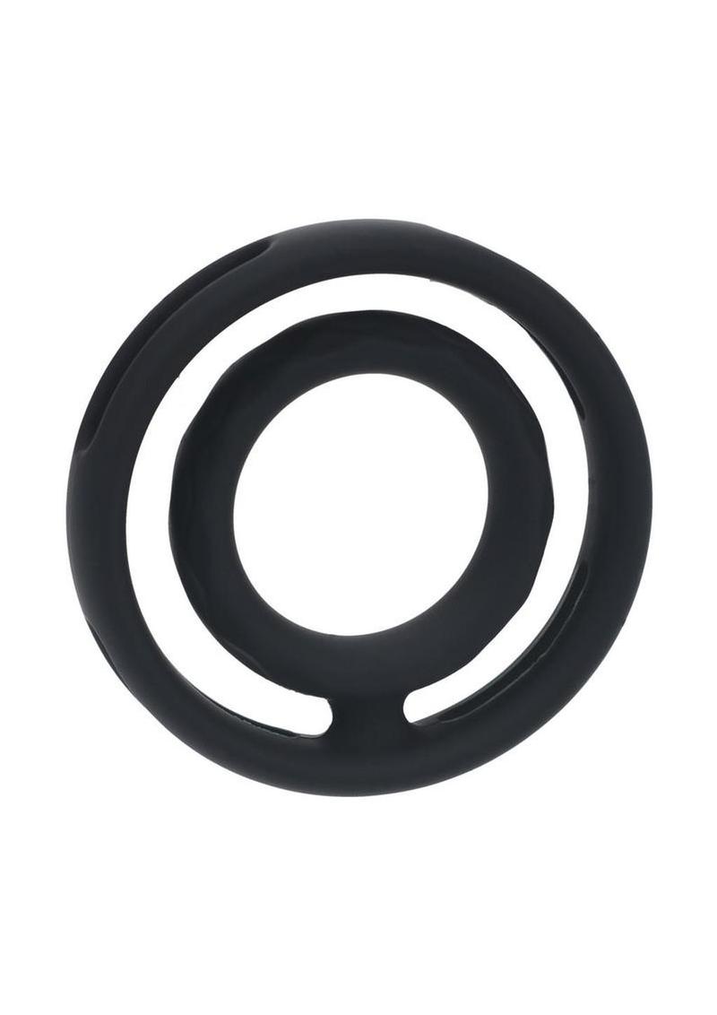 Levelz Classic Grooved Silicone Cock & Ball Ring