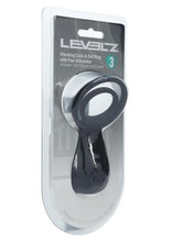 Load image into Gallery viewer, Levelz Vibrating Silicone Rechargeable Cock and Ball Ring with Paw Stimulator - Black
