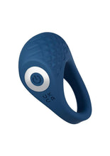 Load image into Gallery viewer, Performance Plus Dual Flex Pro Rechargeable Silicone Cock Ring - Blue
