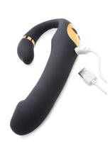 Load image into Gallery viewer, Inmi 10x Pleasure Pose Vibe with Clit Stimulator Silicone Rechargeable Vibrator
