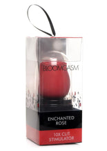Load image into Gallery viewer, Inmi Bloomgasm Enchanted Rose Rechargeable Silicone 10x Clitoral Stimulator - Red
