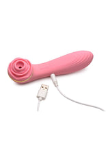 Load image into Gallery viewer, Inmi Bloomgasm Passion Petals 10x Rechargeable Silicone Rose Clitoral Stimulator
