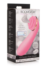 Load image into Gallery viewer, Inmi Bloomgasm Passion Petals 10x Rechargeable Silicone Rose Clitoral Stimulator - Pink
