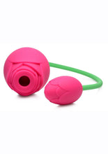 Load image into Gallery viewer, Inmi Bloomgasm Rose Duet 15x Silicone Rechargeable Vibrating and Sucking Clit Stimulator
