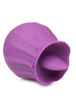 Load image into Gallery viewer, Inmi Bloomgasm Wild Violet 10x Silicone Rechargeable Licking Clit Stimulator - Purple/Violet
