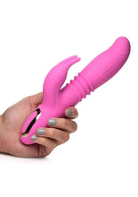 Load image into Gallery viewer, Inmi Lil' Swell 35x Thrusting and Swelling Rechargeable Silicone Rabbit Vibrator
