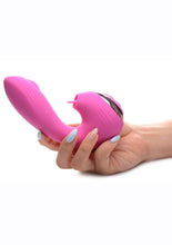 Load image into Gallery viewer, Inmi Shegasm Licking G-Throb Rechargeable Silicone Rabbit Vibrator
