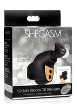 Load image into Gallery viewer, Inmi Shegasm Mini Silicone Rechargeable Clitoral Stimulator - Black/Gold
