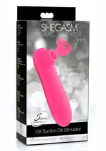 Load image into Gallery viewer, Inmi Shegasm Travel Sidekick 10x Suction Clit Stimulator - Pink
