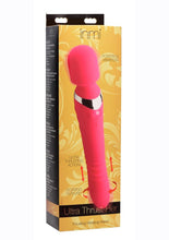 Load image into Gallery viewer, Inmi Ultra Thrust-Her Thrusting and Vibrating Silicone Wand Massager - Pink
