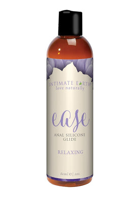Intimate Earth Ease Relaxing Anal Silicone Glide Lubricant - 2oz