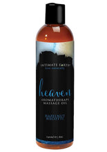 Load image into Gallery viewer, Intimate Earth Heaven Aromatherapy Massage Oil Hazelnut Biscotti - 8oz
