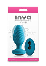 Load image into Gallery viewer, Inya Alpine 2.0 Rechargeable Silicone Remote Anal Plug - Teal
