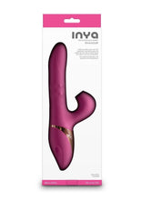 Load image into Gallery viewer, Inya Enamour Rechargeable Silicone Rabbit Vibrator with Air Pulse Clitoral Stimulator

