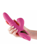 Load image into Gallery viewer, Inya Enamour Rechargeable Silicone Rabbit Vibrator with Air Pulse Clitoral Stimulator
