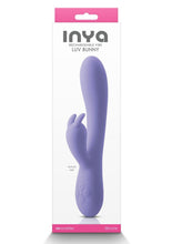 Load image into Gallery viewer, Inya Love Bunny Rechargeable Silicone Rabbit Vibrator - Purple
