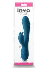 Load image into Gallery viewer, Inya Love Bunny Rechargeable Silicone Rabbit Vibrator - Teal
