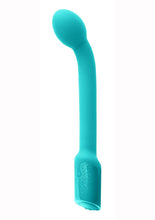 Load image into Gallery viewer, Inya Oh My G Silicone Rechargeable Wand - Blue/Teal

