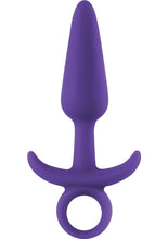 Load image into Gallery viewer, Inya Prince Silicone Butt Plug - Purple - Medium
