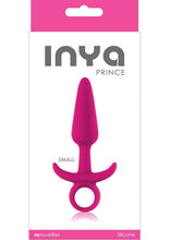 Load image into Gallery viewer, Inya Prince Silicone Butt Plug - Pink - Small
