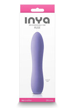 Load image into Gallery viewer, Inya Ruse Rechargeable Silicone Vibrator - Purple
