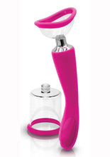 Load image into Gallery viewer, Inya Silicone Rechargeable Pump and Vibrator - Pink
